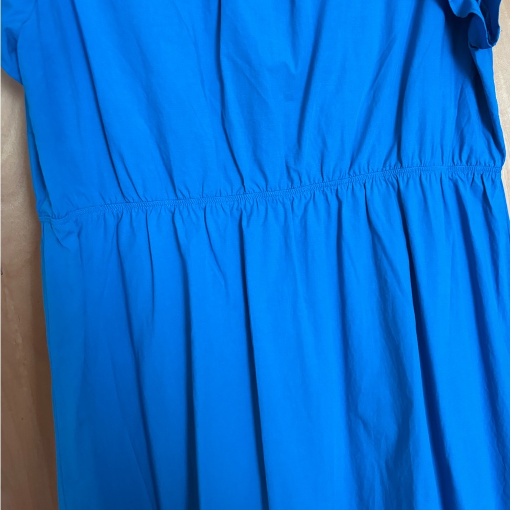 Rails Teal V-Neck Tiered Maxi Dress - Picture 5 of 8
